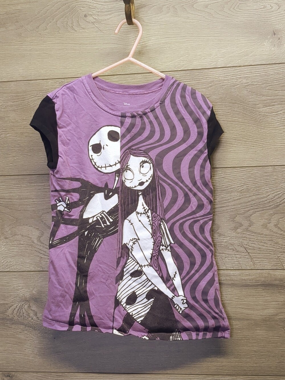 Disney Graphic Shirt Sleeve Tshirt Girls Size 7/8